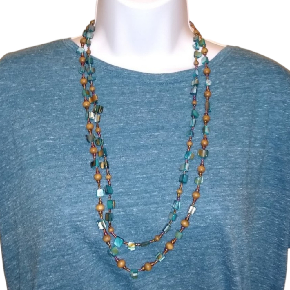 G.H. Bass Beaded Necklace